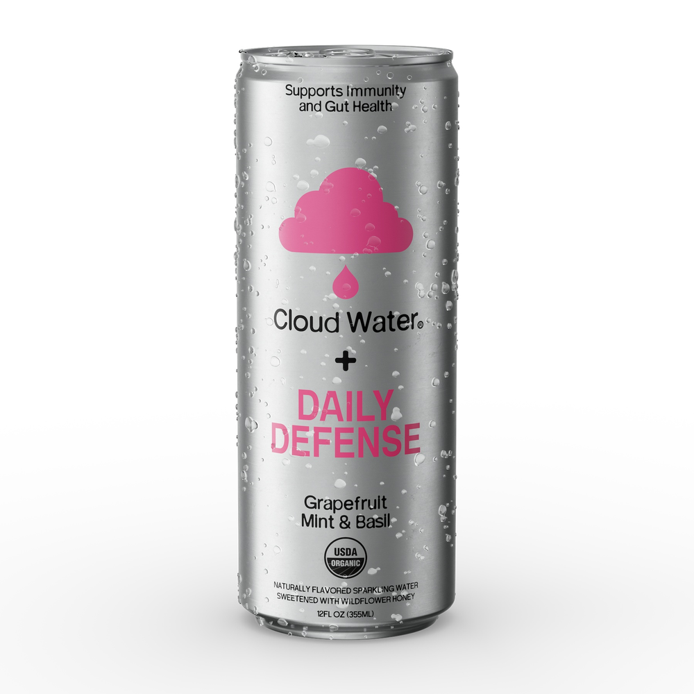 Cloud Water BrandsGrapefruit, Mint & Basil + Daily Defense (12pk)