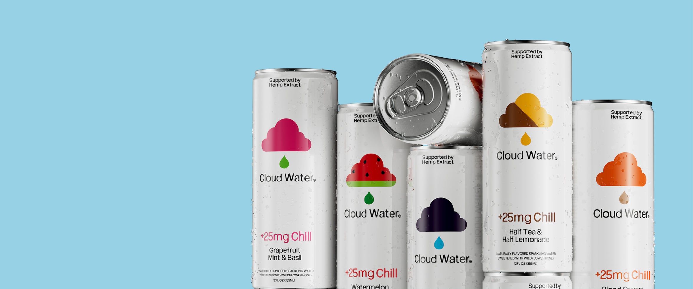 Cloud Water | Shop Fun Sparkling Drinks | Vitamin, Energy
