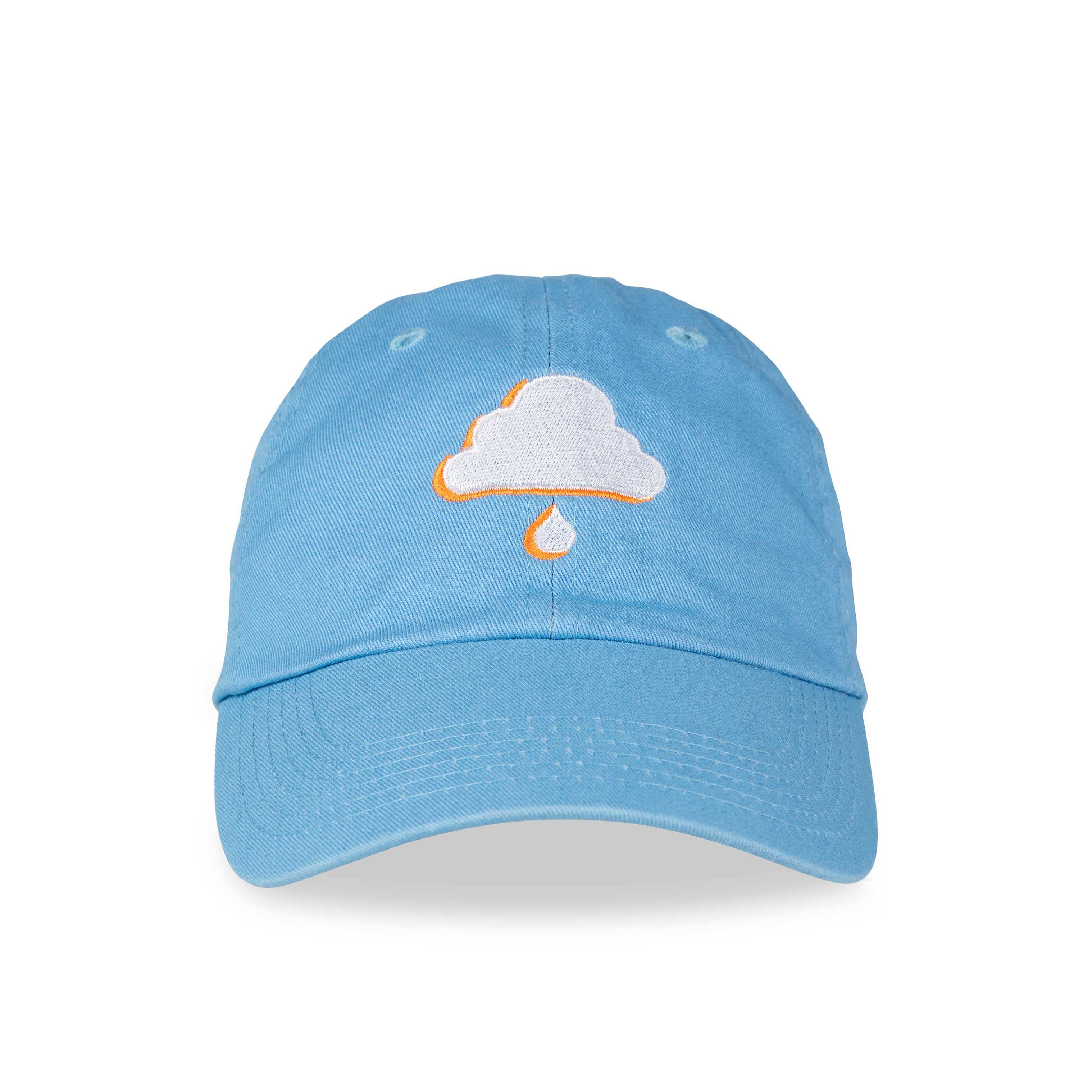 Logo Baseball Cap in Sky Blue - Cloud Water Brands