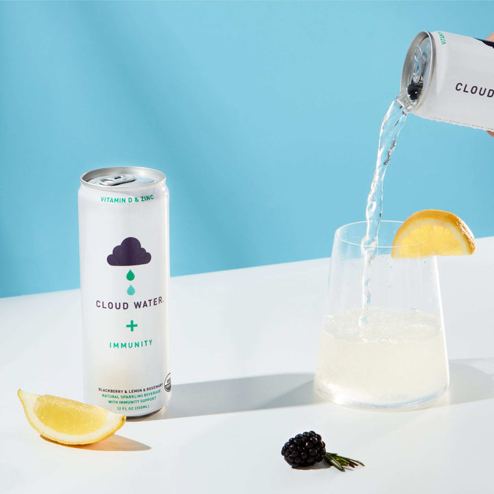 Cloud Water BrandsBlackberry Lemon & Rosemary + Immunity
